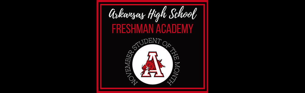 Freshman Students of Month - November