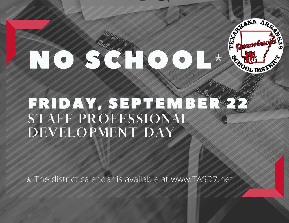 No School September 22nd