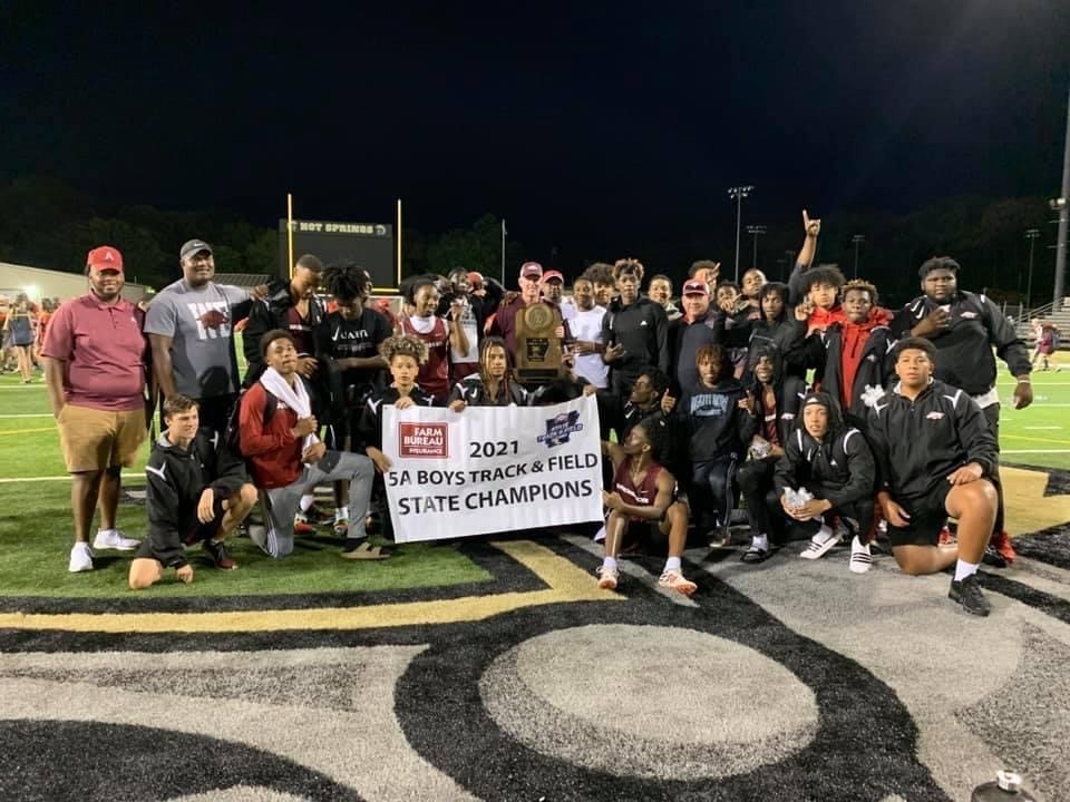 2021 5A Boys Track and Field State Champions
