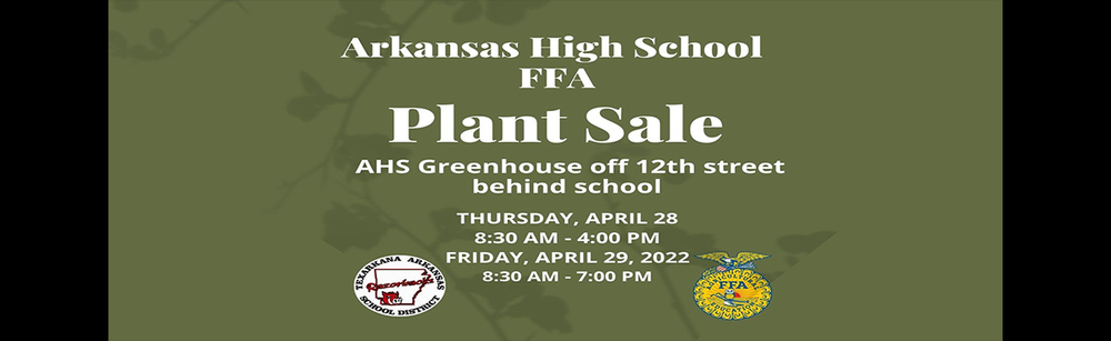 AHS FFA Plant Sale
