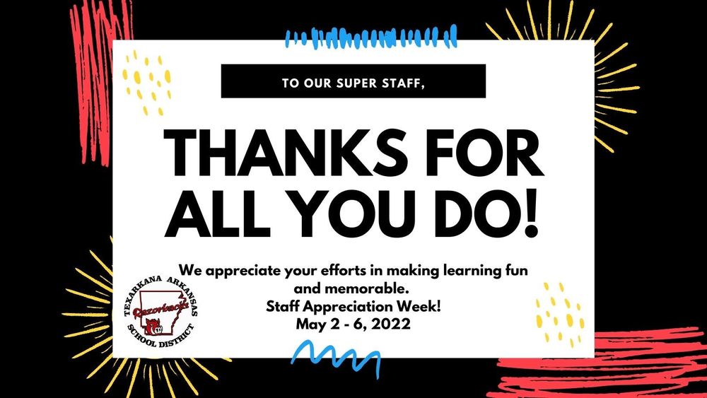 Staff Appreciation Week