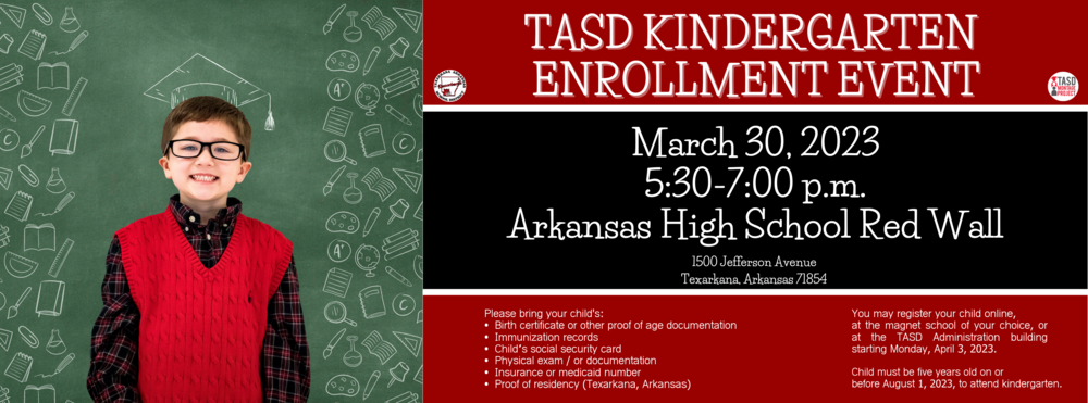 TASD Kindergarten Enrollment Event