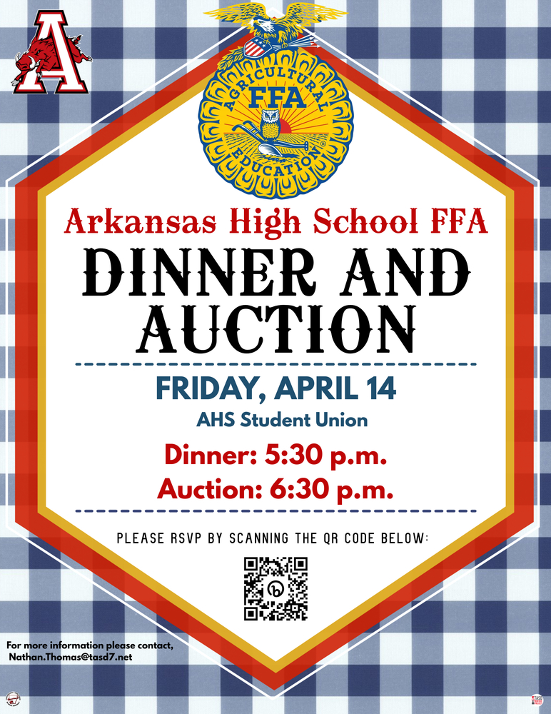 AHS FFA Dinner and Auction