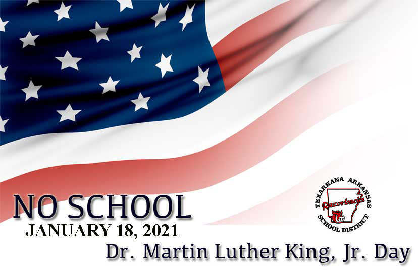 No School Martin Luther King Day