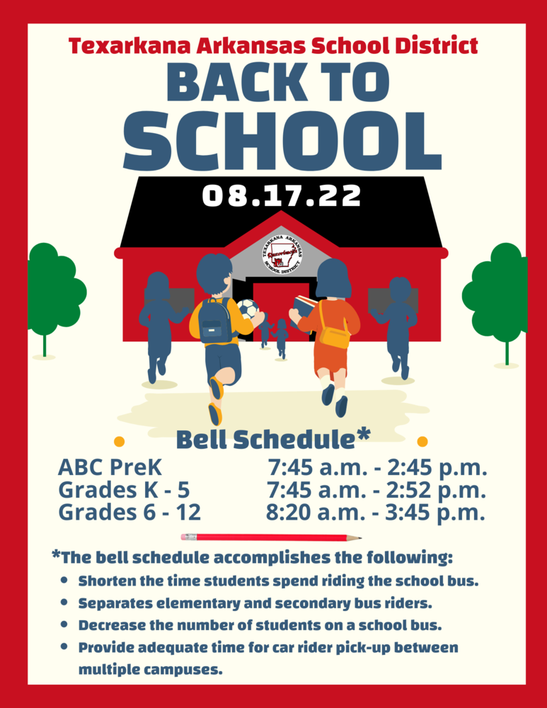 TASD Bell Schedule