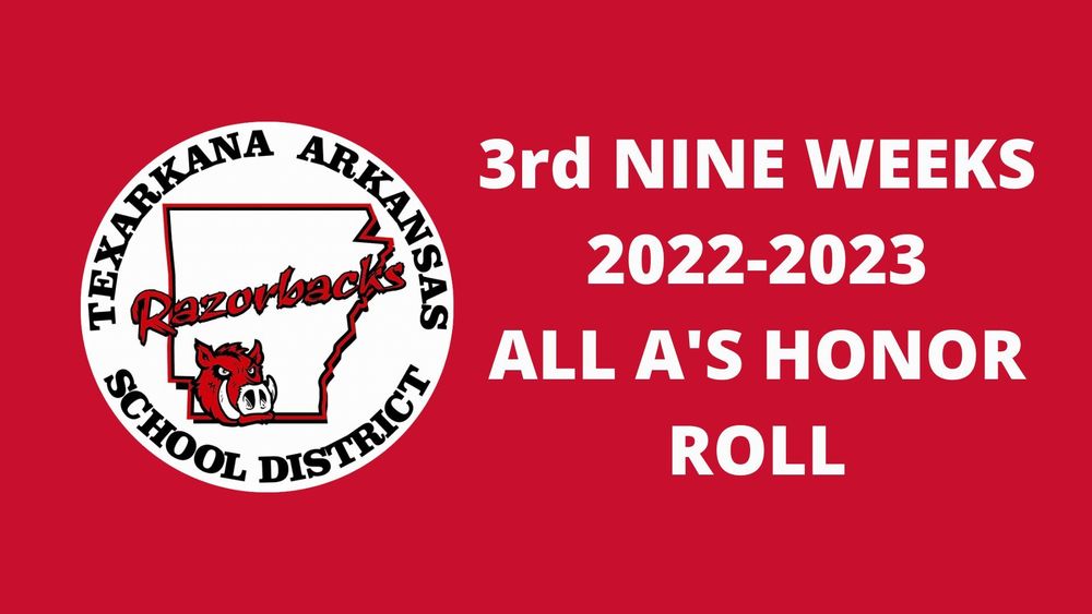 All A's Honor Roll