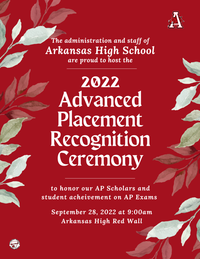 2022 Advanced Placement Recognition Ceremony 