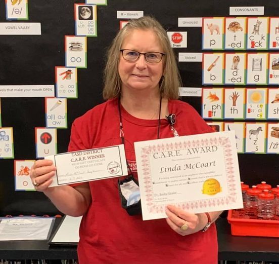 District Teacher of the Month