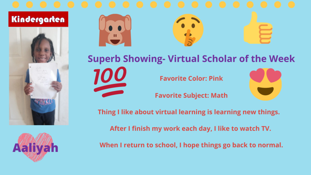 Virtual Scholars of the Week!