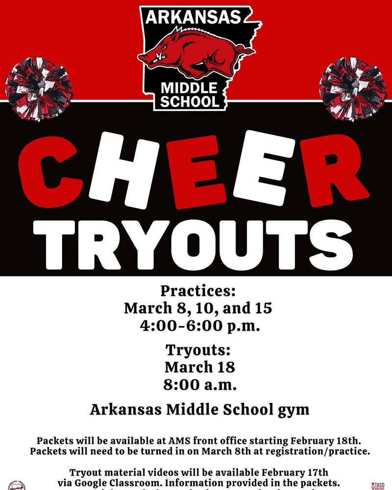 AMS Cheer Tryouts