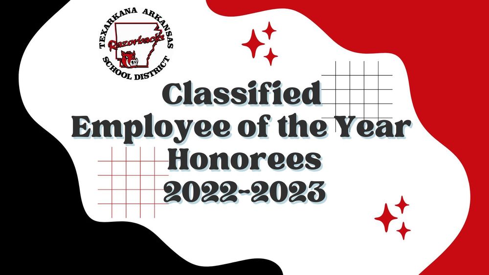 Classified Employee of the Year Honorees