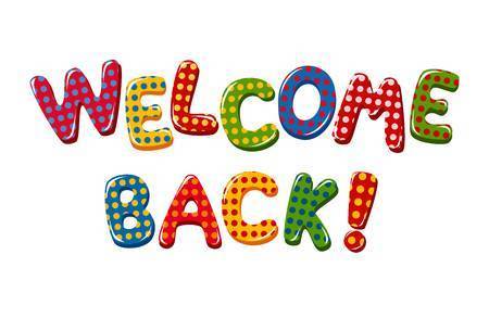 Welcome back to school