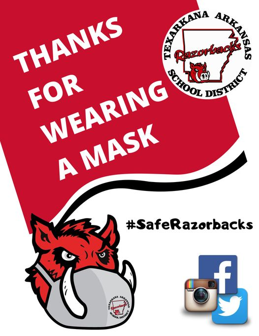 Thanks for wearing your mask