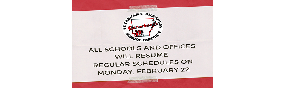 Regular schedules on Monday