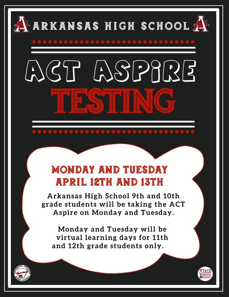 ACT Aspire Summative Test Arkansas High