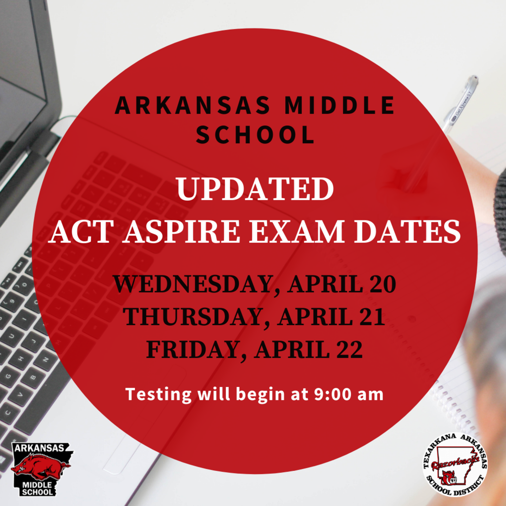 UPDATED ACT Aspire Exam Dates